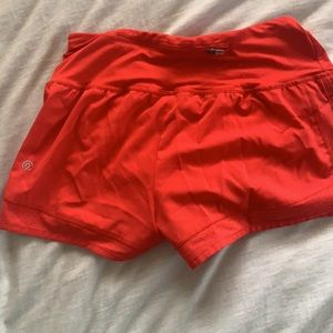 red champion shorts